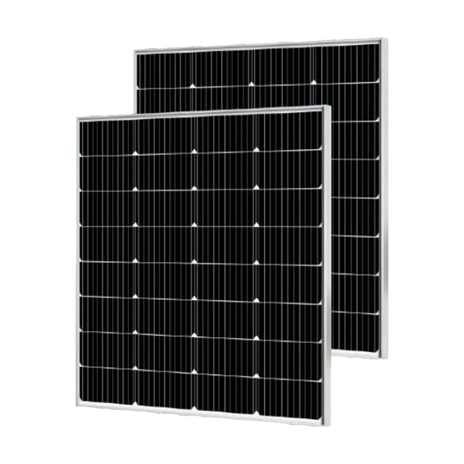 High-Efficiency Solar PV Mono Monocrystalline Module 100W with glass and aluminium frame