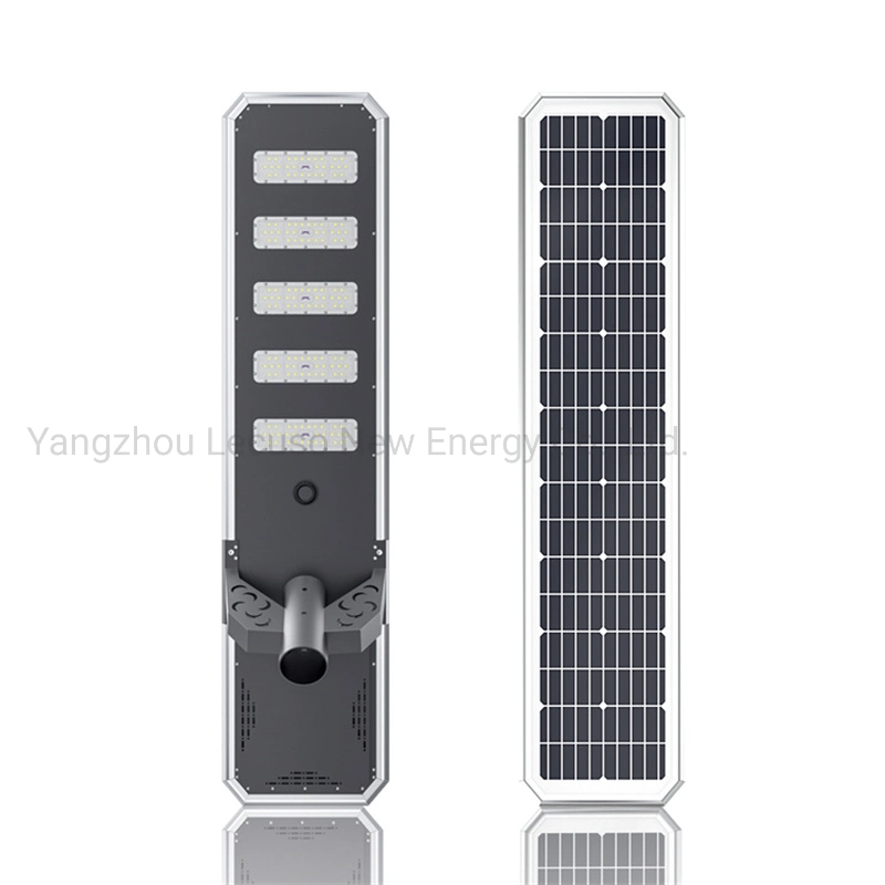 200W Light Black Lamp Panel Outside LED Flood Bulbs Solar Street Lighet