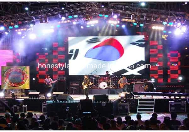 Factory Direct Rental LED Display Panel P3.91 Indoor LED Sign RGB Die-Casting Cabinet 500X500mm/ 500X1000mm SMD Rental Full Color Advertising LED