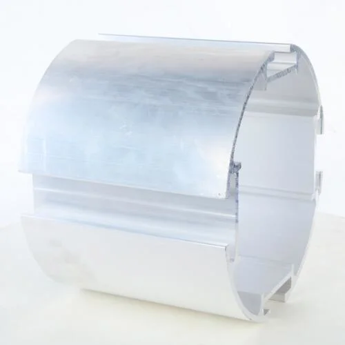 ISO9001 Sand Blasting Clear Anodising Street Light Pole Aluminum Profile Aluminum Extrusion