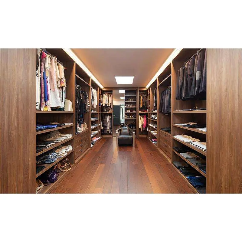 Cbmmart Luxury Modern Walk in Closet Cabinet Storage Wardrobe Dressing Room