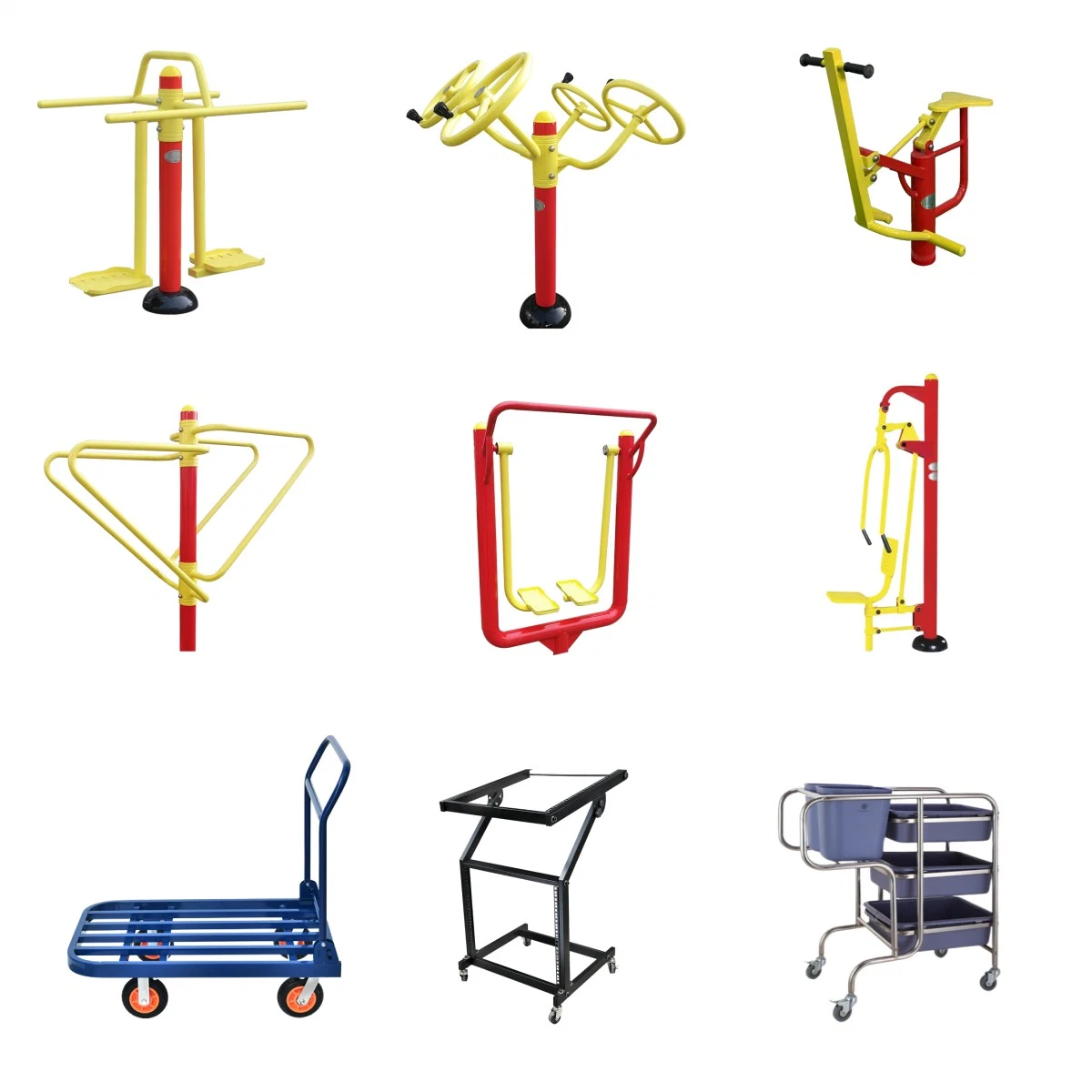 Custom Tube Bending Welding for Trolley Cart Fitness Equipment