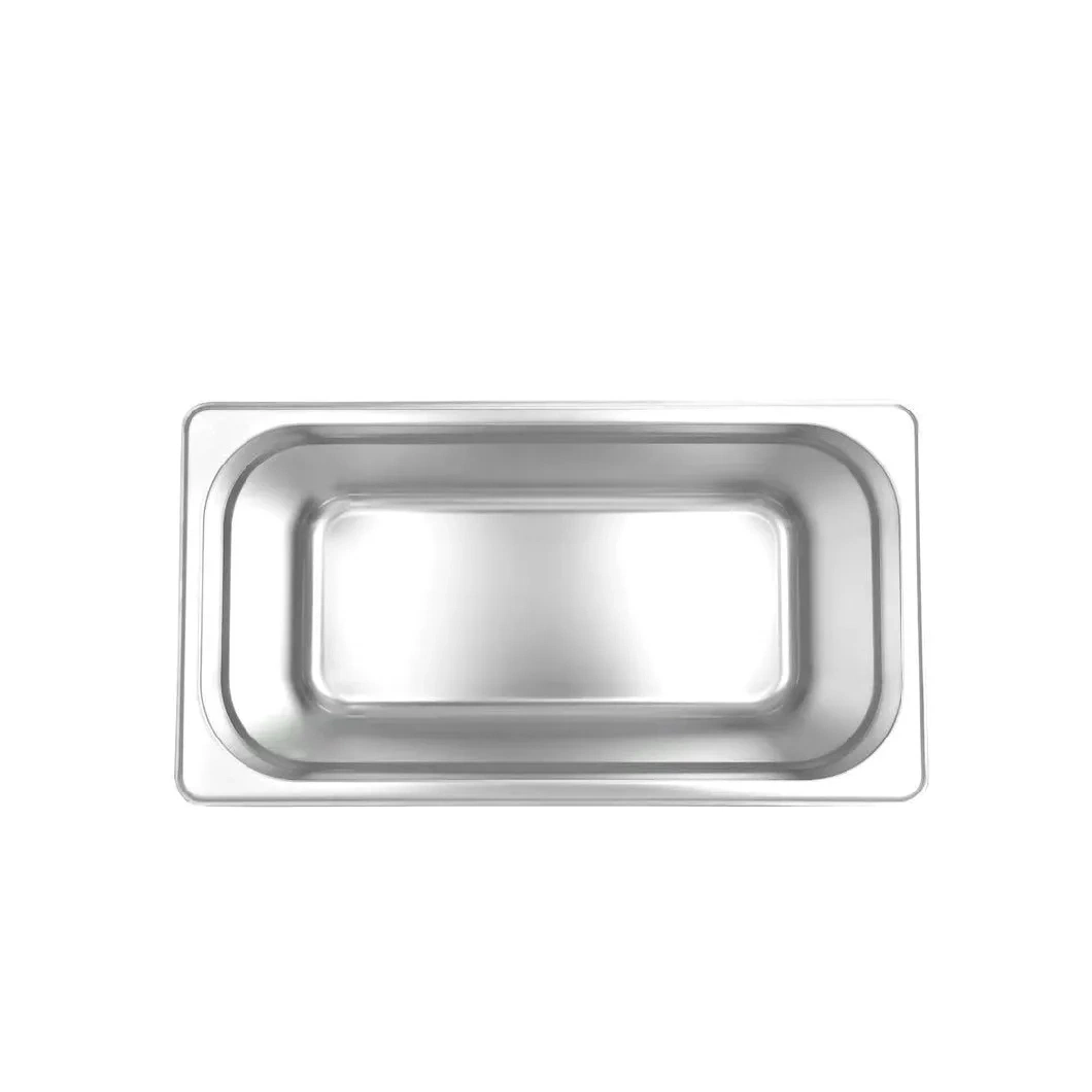 All Sides Stainless Steel Gn Pan for Restaurant Kitchen Hotel Food Container