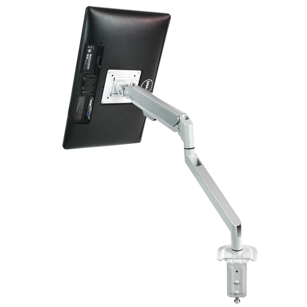 Silver Height Adjustable Single Monitor Gas Spring Monitor Desk Mounts Monitor Arm Ws-Z100-S