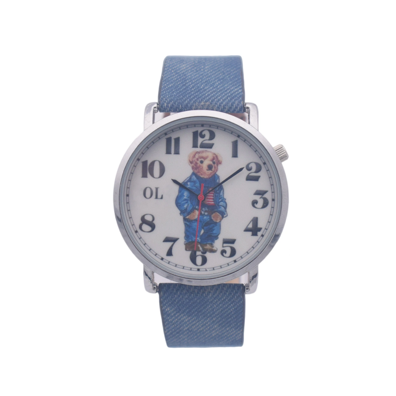 Arabic Numerals Unisex Leather Watch Gift Fashion Watch