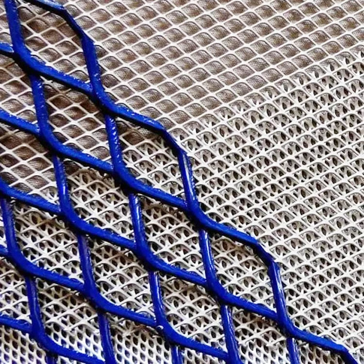 12" &times; 12 Architectural Expanded Steel Mesh ASTM F1267 Standard