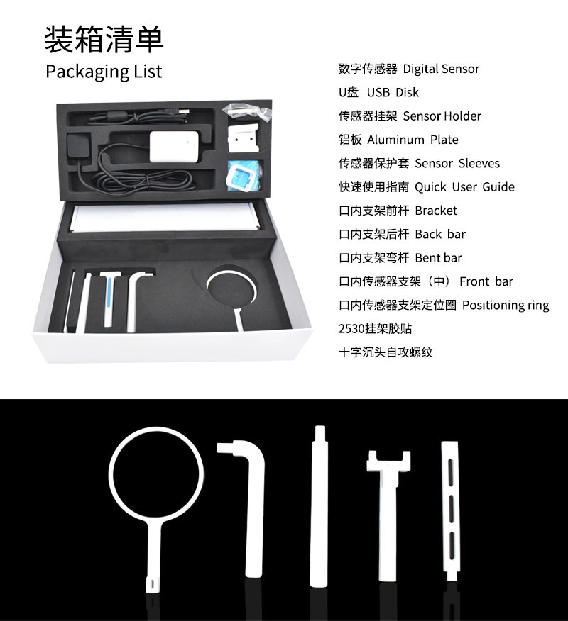 Eco Sensor II USB Dental X Ray Sensor Intra Oral Camera Digital Sensor with Holder