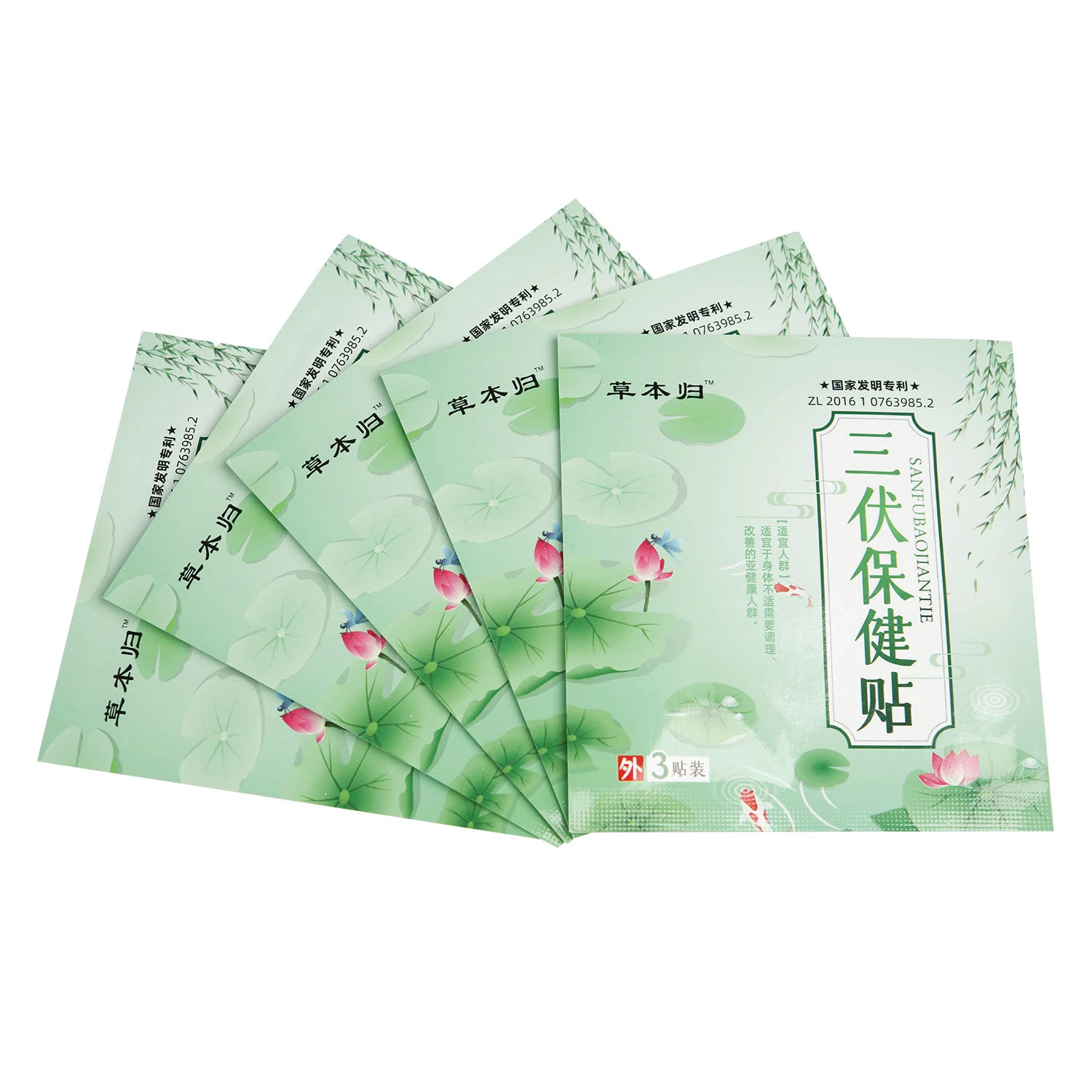 China Traditional Medicine Natural Herbal Pain Relief Patch for Digestion