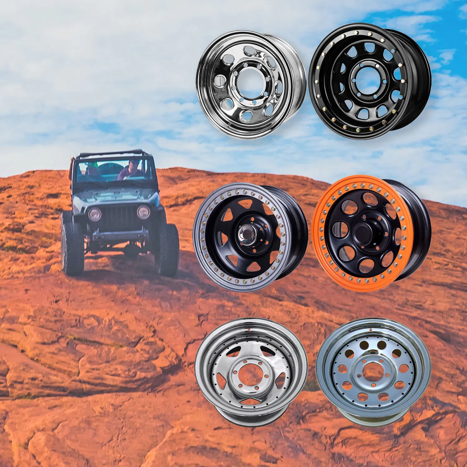 China Top All 4 Season Passenger Car Tyre, SUV Highway Terrain H/T, 4X4 off Road at Mt Mud Tires, 4WD Offroad Cross Country Pickup Truck Tyres with Wheel Rims