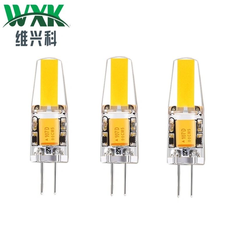 2W Mini LED Light Bulb G4 G9 LED Bulb 12V COB Spotlight Chandeliers Crystal Lamps