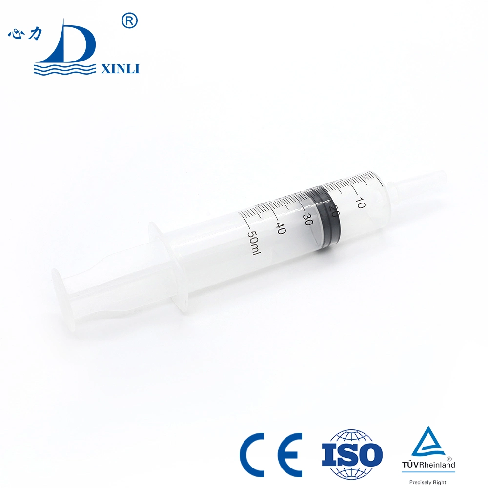 Ce ISO Medical Plastic PP 50ml 60ml 100ml seringue d'irrigation