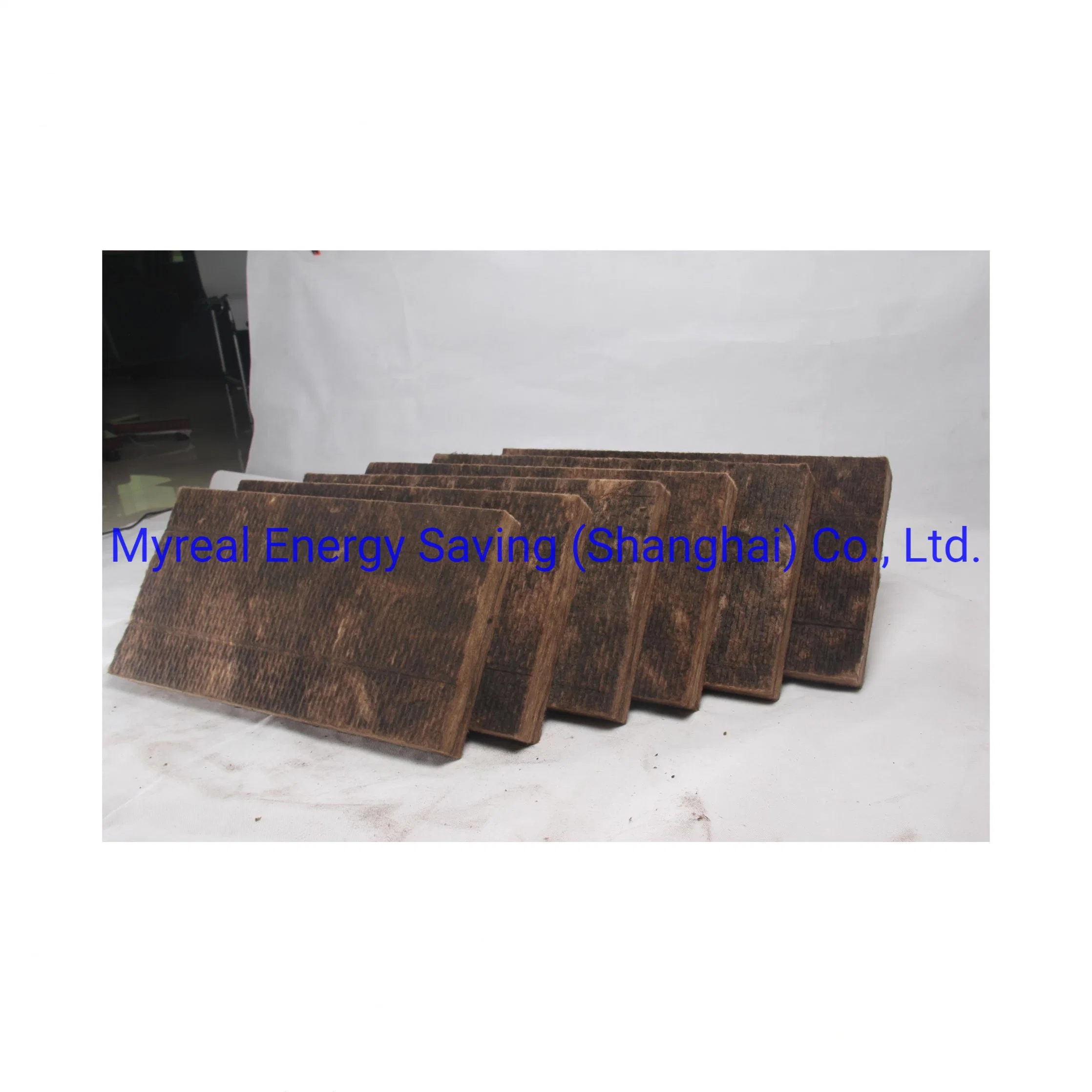 Waterproof Thermal Insulation Materials Heat Preservation Stence Formaldehyde-Free Chocolate Glass Wool 1200*32mm