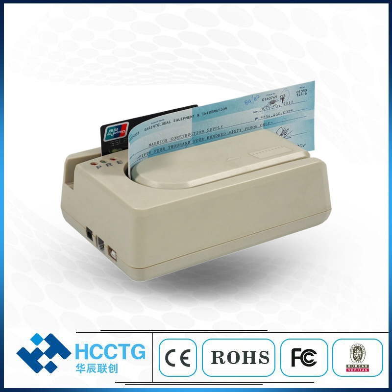 Magnetkarte Swipe CMC7 MICR MSR Prüfung auf kompakte Größe Leser (HCC1250X-M)