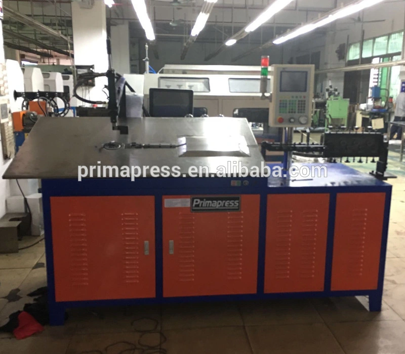 Automatic Flower Cage Metal Wire Bending Machine 2D CNC Steel Wire Forming Machine