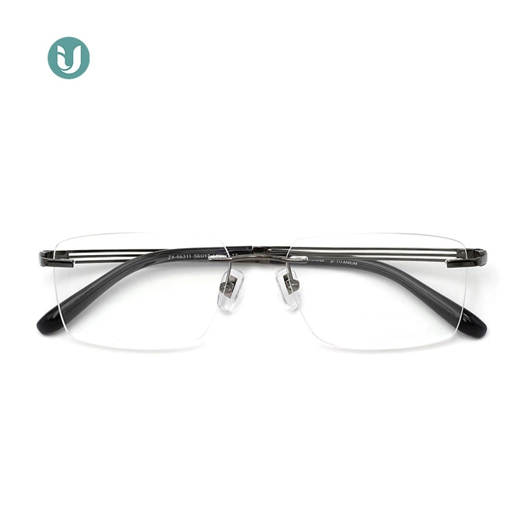 Wholesale/Supplier Pure Titanium Rimless Frames Spectacle, Titanium Eyeglasses Frame for Man