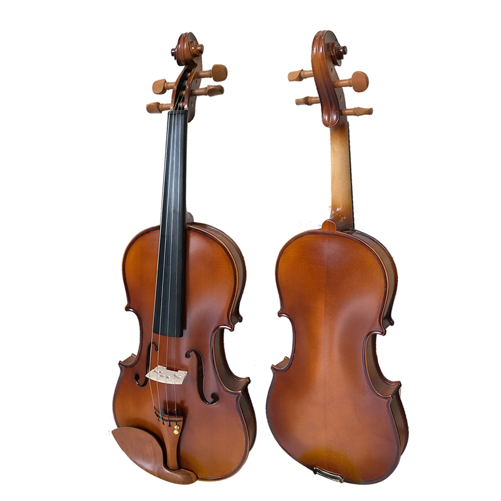 Chinese Universal Full Size Adult and Student Stain Varnishing Solid Violin