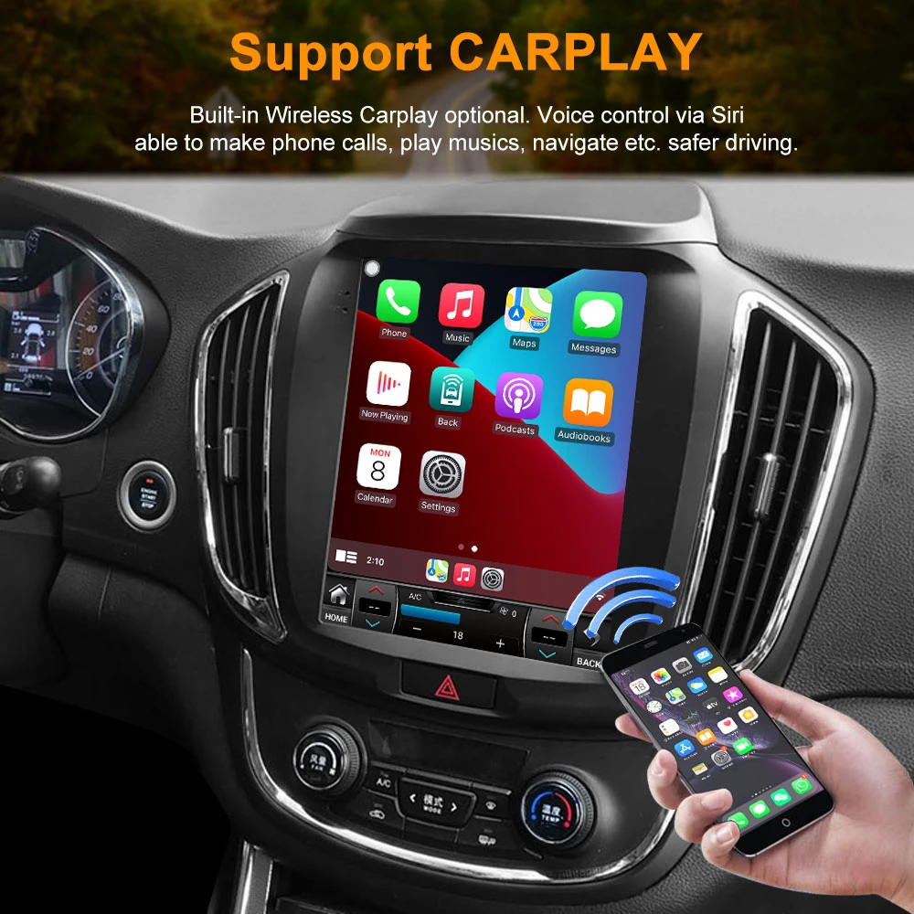 Android Audio Car Stereo Video High Resolution for Baojun 560 2013 2014 2015 2+32 GB GPS Navigation