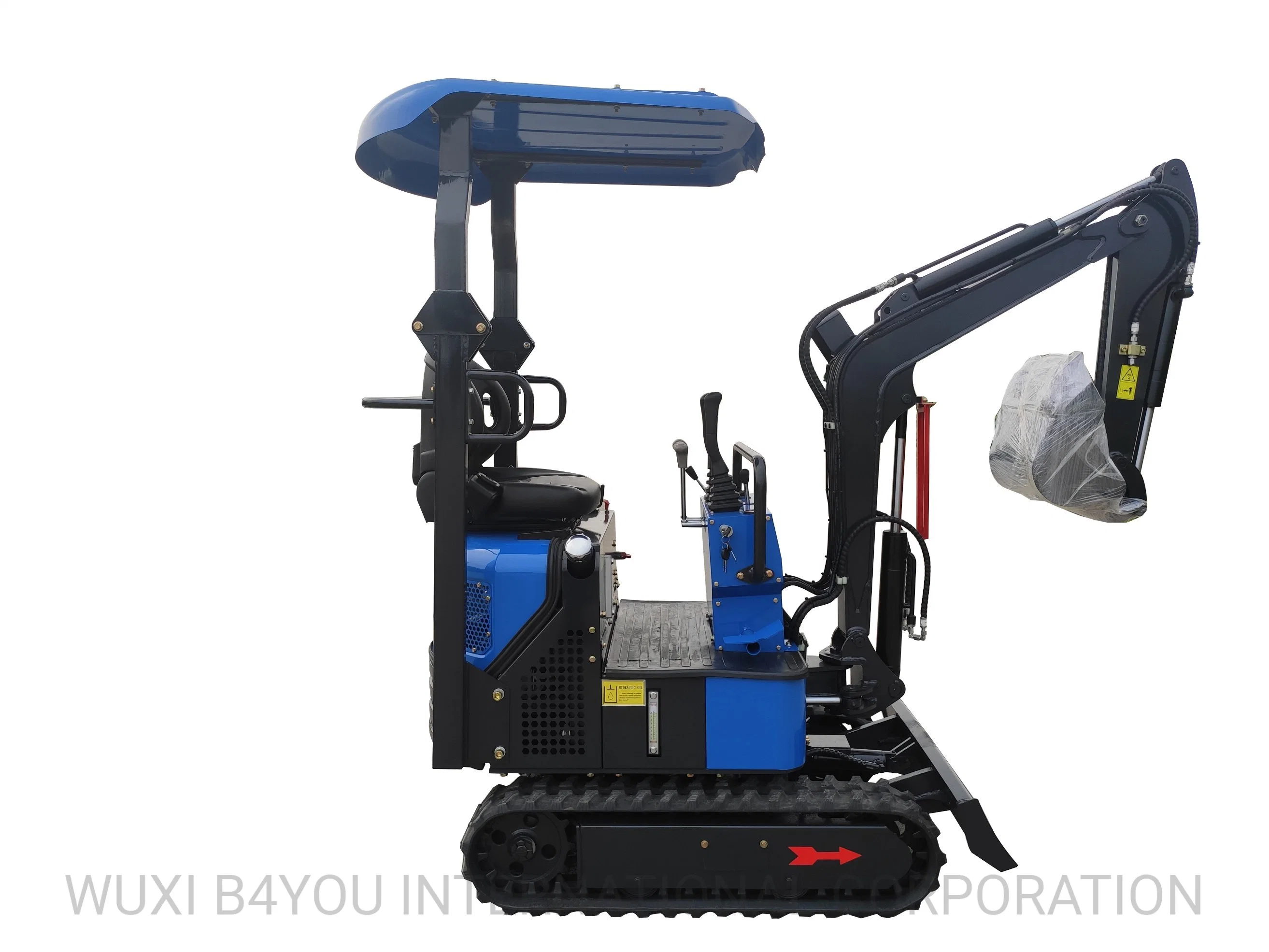 1100 Kg Rdt-11b 1.1 Ton China Micro New Garden Farm Home Crawler Excavator Digger Machine Price with Rubber Track Small/Mini Excavator 0.6/0.8/1/1.2ton