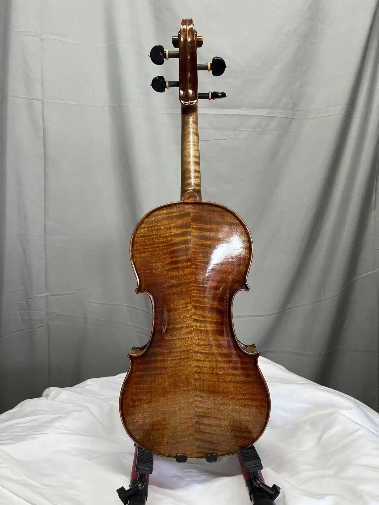 Sinomusik Hand Rubbed Antique Dark Brown Colour Violin for Sale