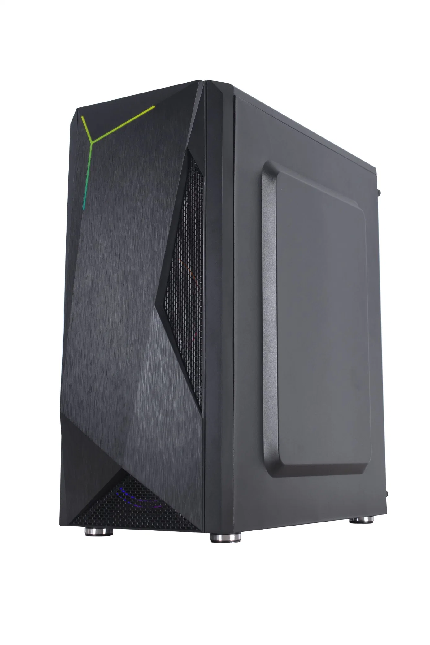 Schönes Design ATX Computer Teile Gaming PC Gehäuse mit LED Streifen