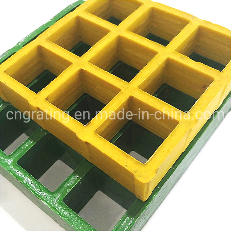 Zhongzheng Fiberglass FRP GRP Grating Panel Molded Plastic Floor Grating