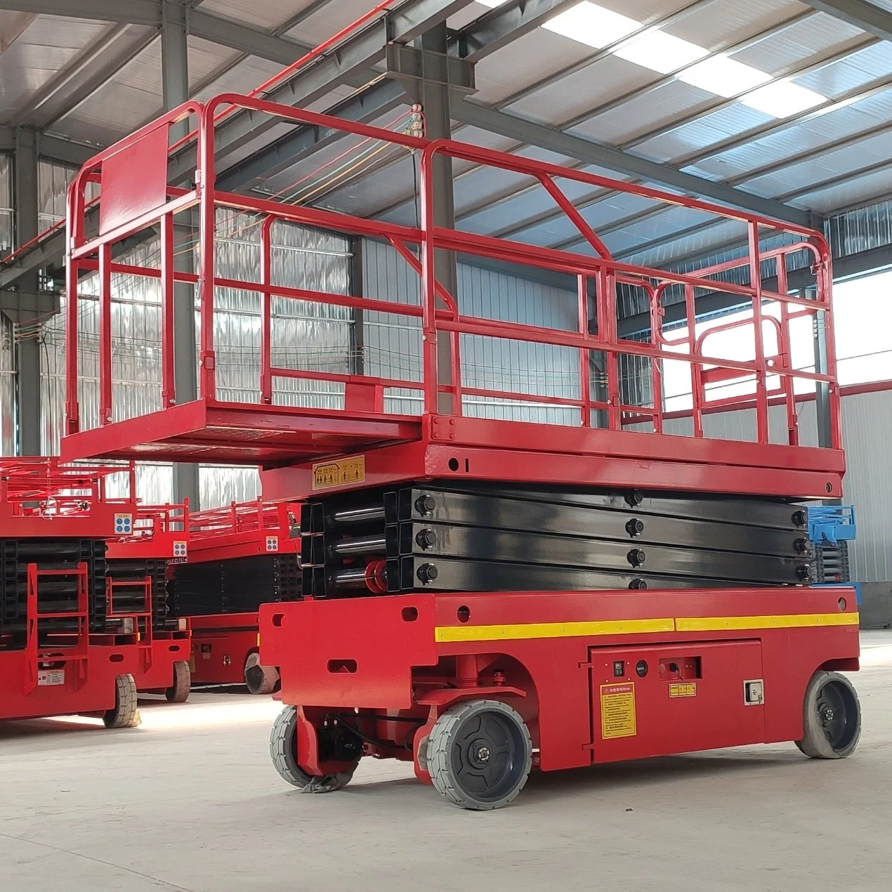 4m-14m Genie Elevators Automatic Mobile Man Lift Platform Hydraulic Electric Scissor Lift