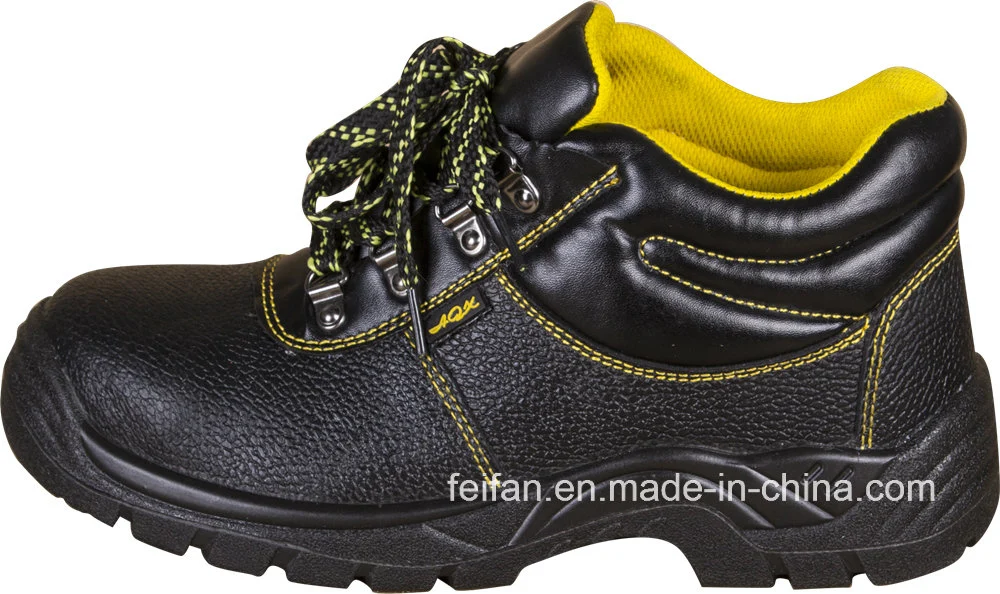 Half Leather and Half PU Quality Safety Footwear/Safety Shoes