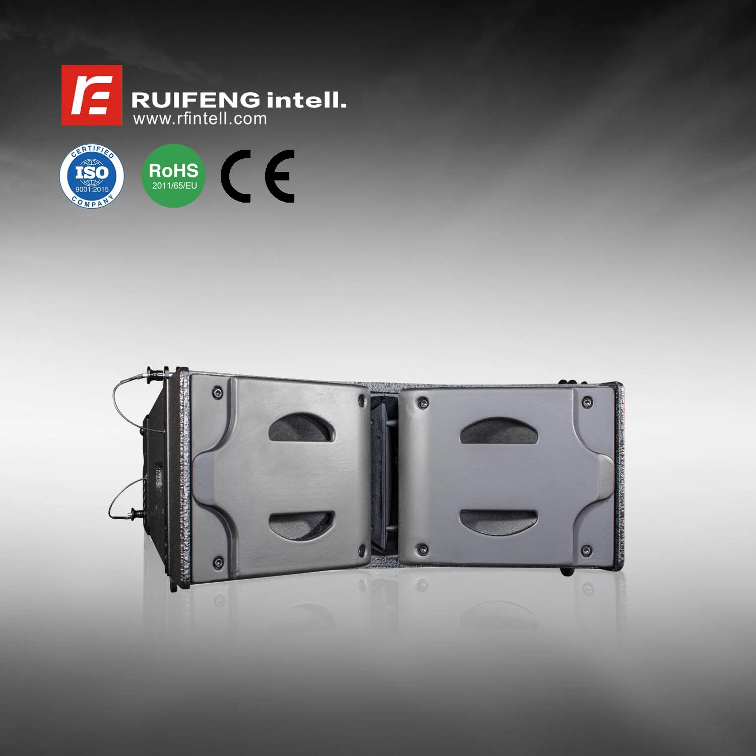 Dual 8inch Two-Way Line Array Loudspeaker Bi AMP B&C Speaker Unit Ease Function with Vk20819729