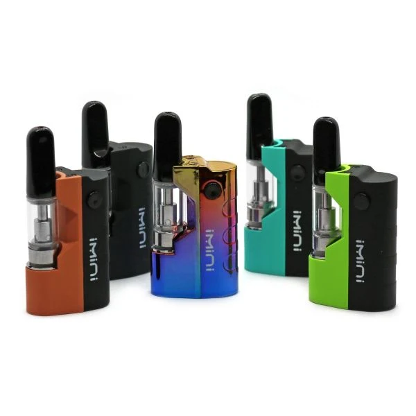 Venta caliente cigarrillo electrónico 510 de la batería de rosca vaporizador aceite Imini3