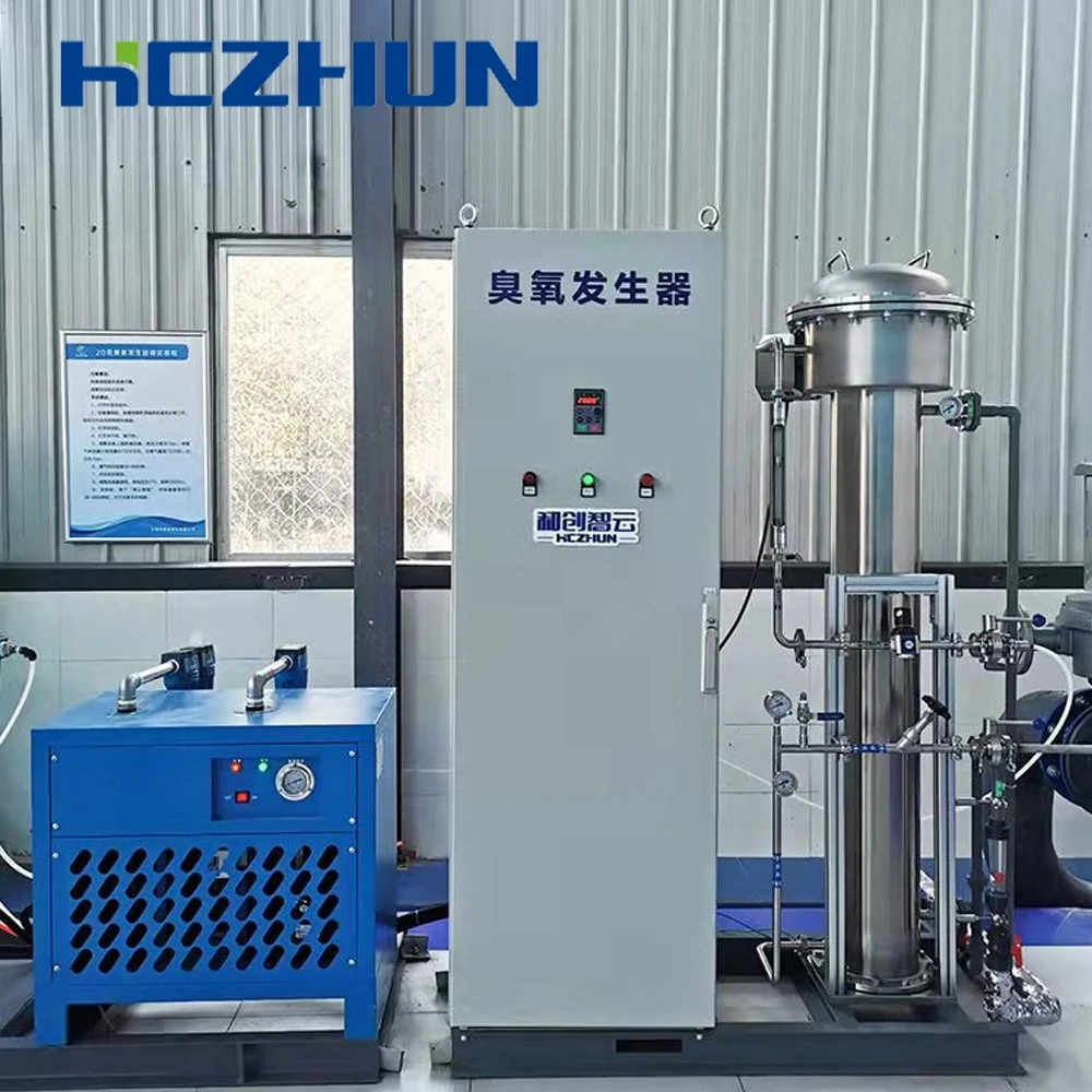 Hersteller 6kg/HR industrieller Ozongenerator für Abwasser reduzieren Cod BOD Wasseraufbereitung
