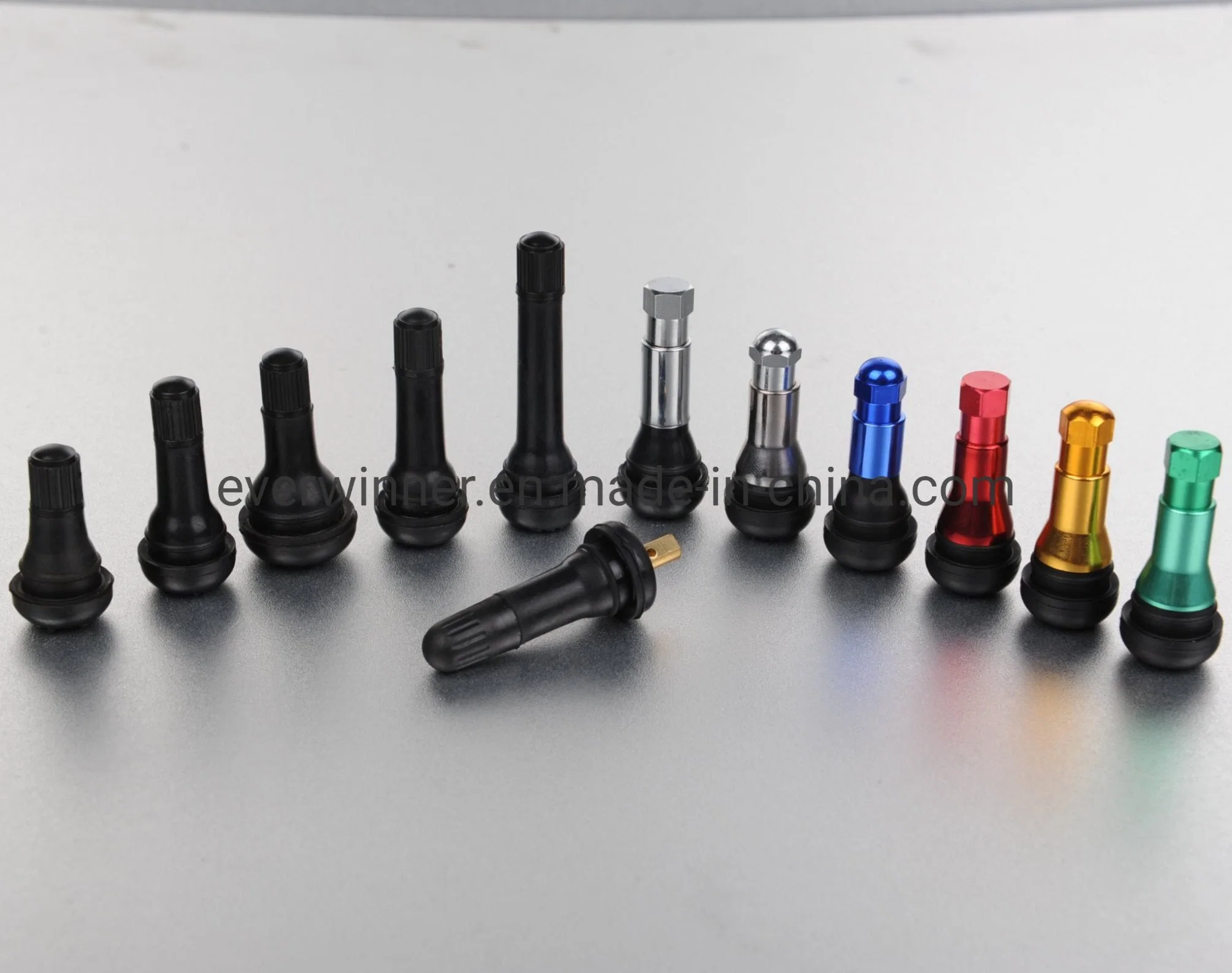 Multi-Color Tubeless Tyre Valve (TR413 TR414 etc. Tire Valves)