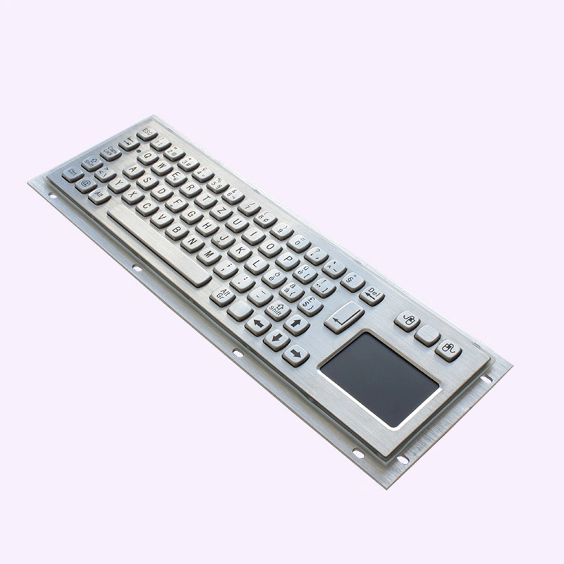 Hot Sale Waterproof Metallic Keyboard with Touch Pad