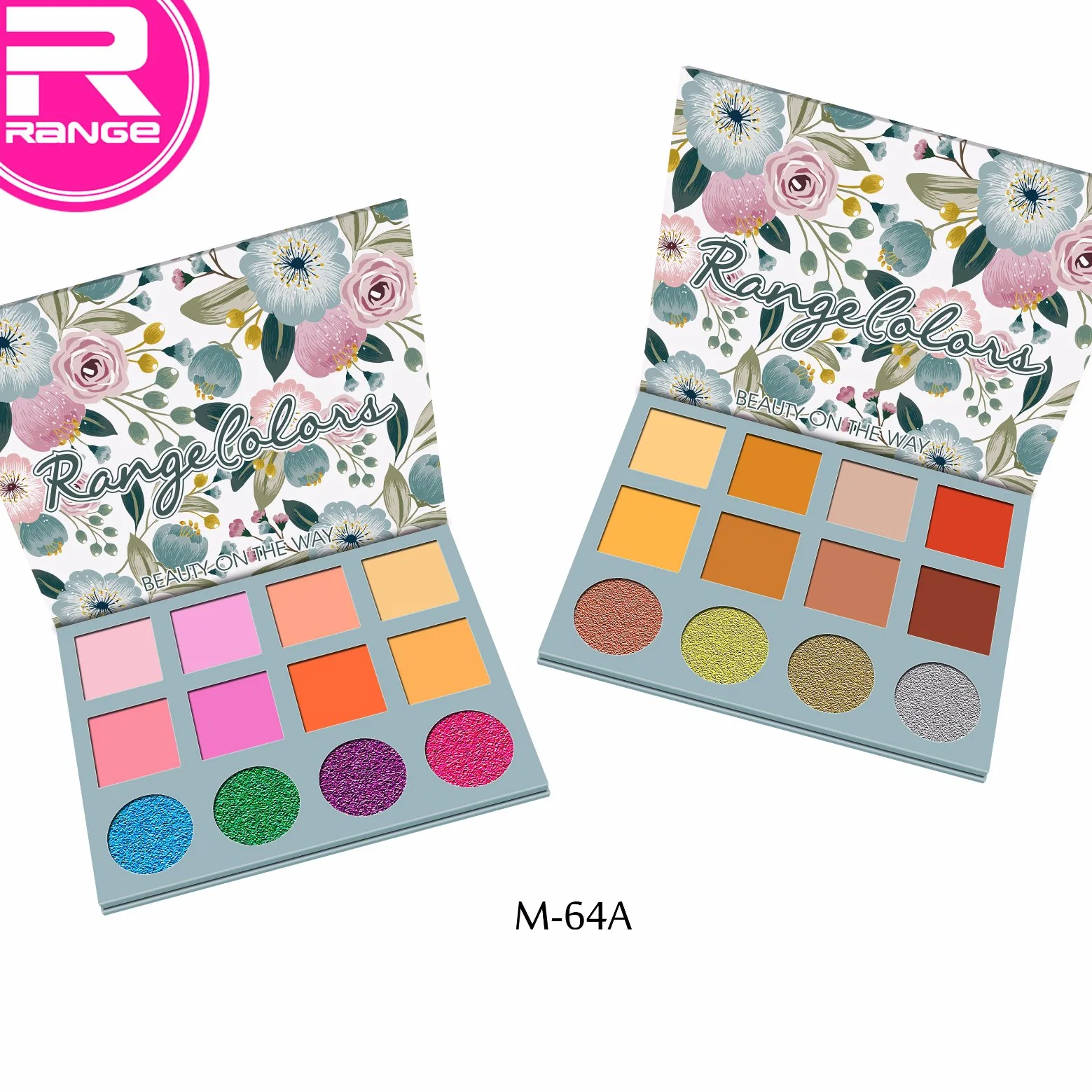 Smoky Eyeshadow Palette 12 Colors Glitter Eyeshadow Powder