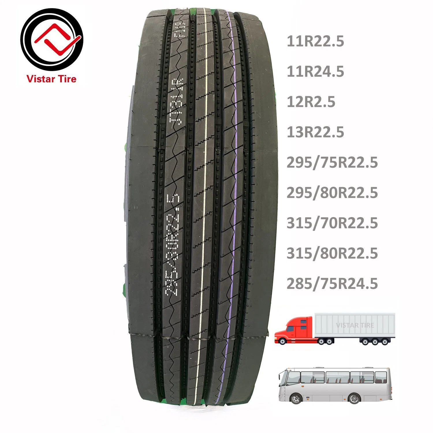 Chaoyang/Advance/Linglong/Triangle/Doublestar/Roadlux Brand Radial TBR Truck Tyres Factory Price 11r22.5 13r22.5 315/80r22.5 295/80r22.5 385/65r22.5 295/75r22.5