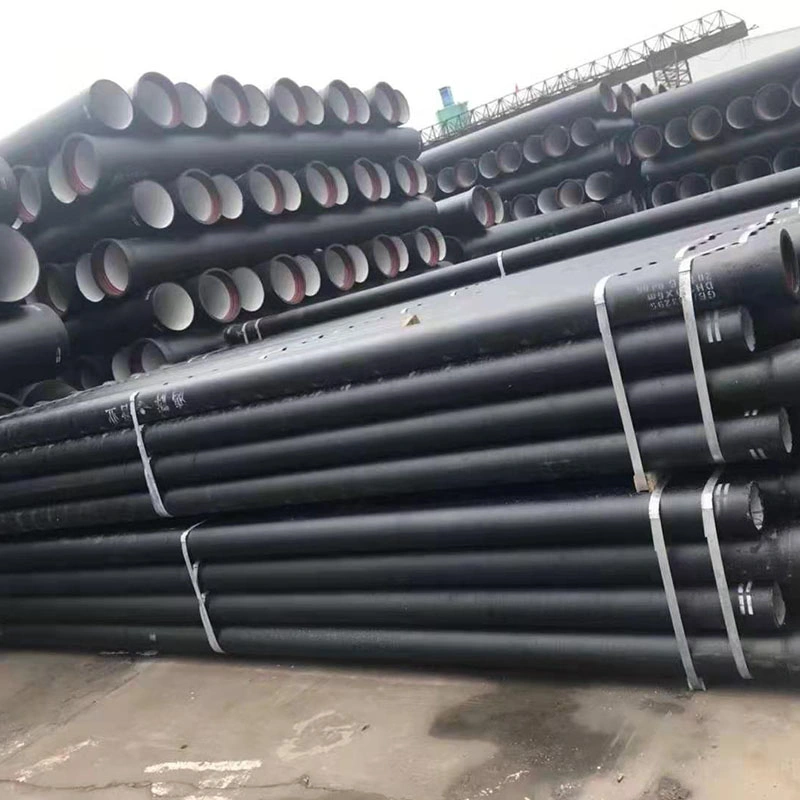 Hot Sale ISO2531 En545 En598 DN80-DN2600 Class K7 K8 K9 Water Pressure Dci Pipe Di Pipe Ductile Cast Iron Pipe Ductile Iron Pipe for Water System