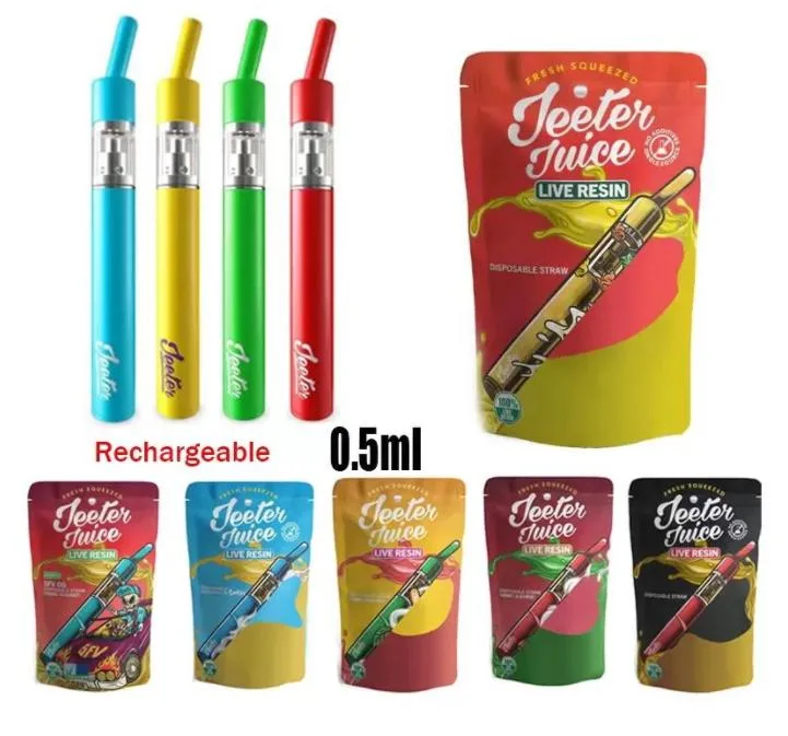 Jeet desechables pilas recargables E-Cigarrillos Cig dispositivo desechable cigarrillos 1.0ml de 0,5 ml de Vape Pen E-Cigarrillos Ecigarette atomizador Kits