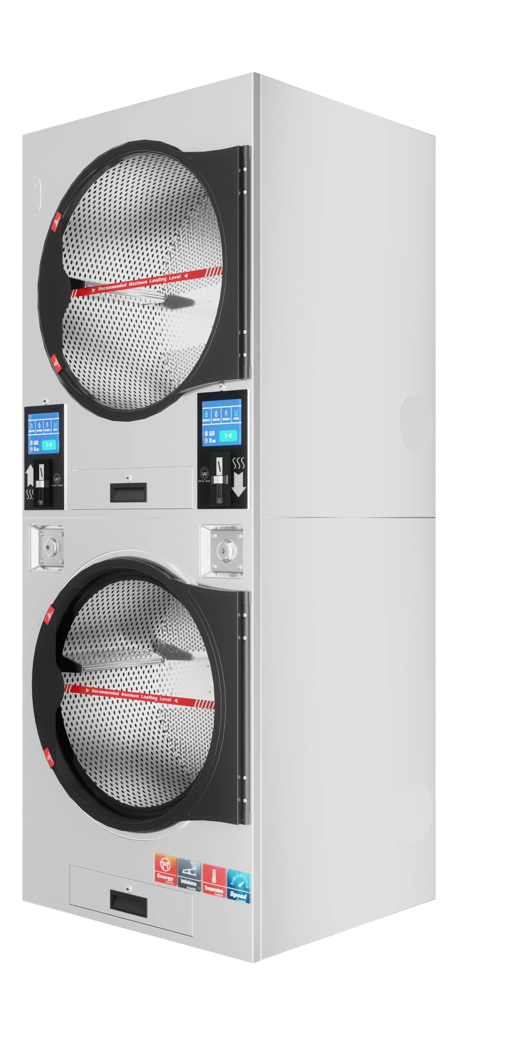 Industrial Washing Machine Self- Service Laundry Machine Automatic Cleaning Machine Dryer Machine Dryer Equipment Coin Operated