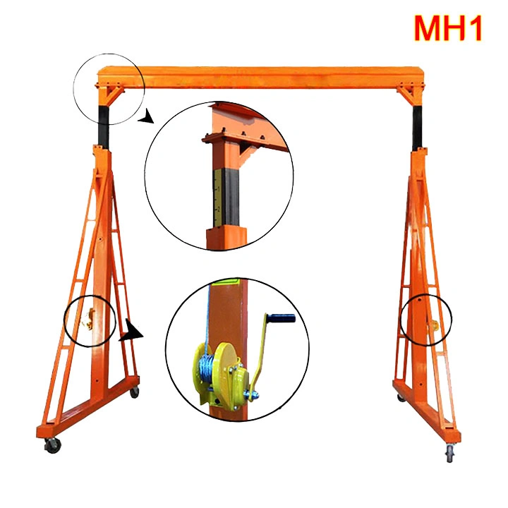 Mobile Gantry Non-Rail Portable Gantry Crane 0.5t ~20t