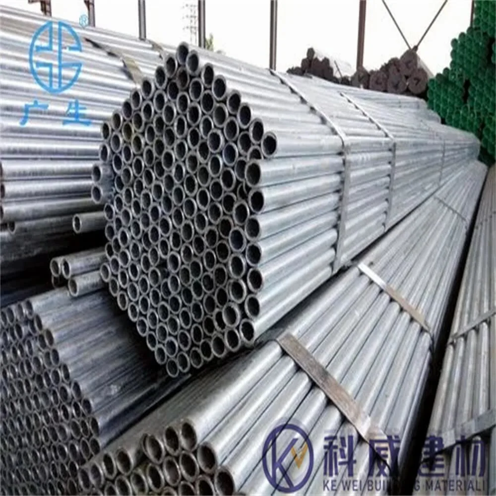 ASTM INCH JIS Gi Q195 Q215 Q235 Q355 S235jr S355jr A106b A36 tubo de aço galvanizado quente DIP/tubo redondo/tubo rectangular