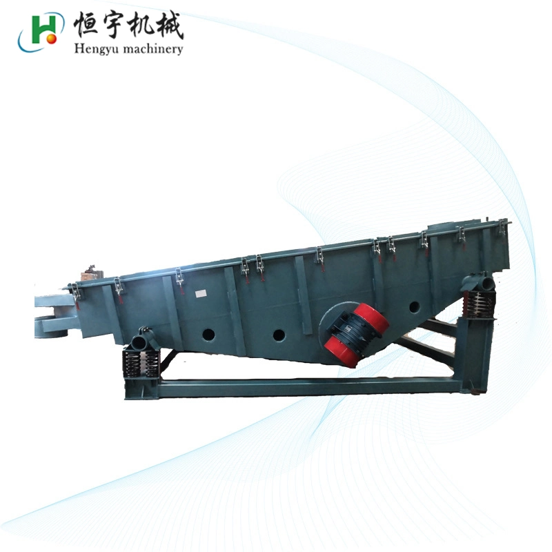 Widely Used Stainless Steel or Carbon Steel Horizontal Mobile Sand Linear Rectangular Vibrating Screen