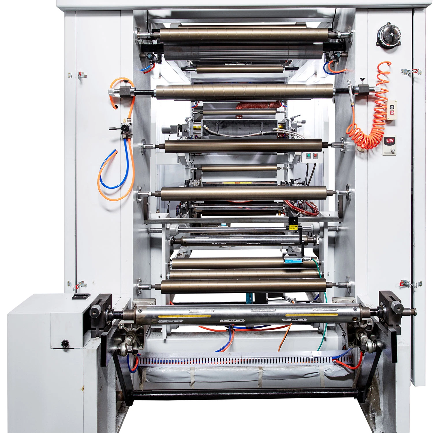 2 Colors Automatic Resin Plate Flexo Print Machine