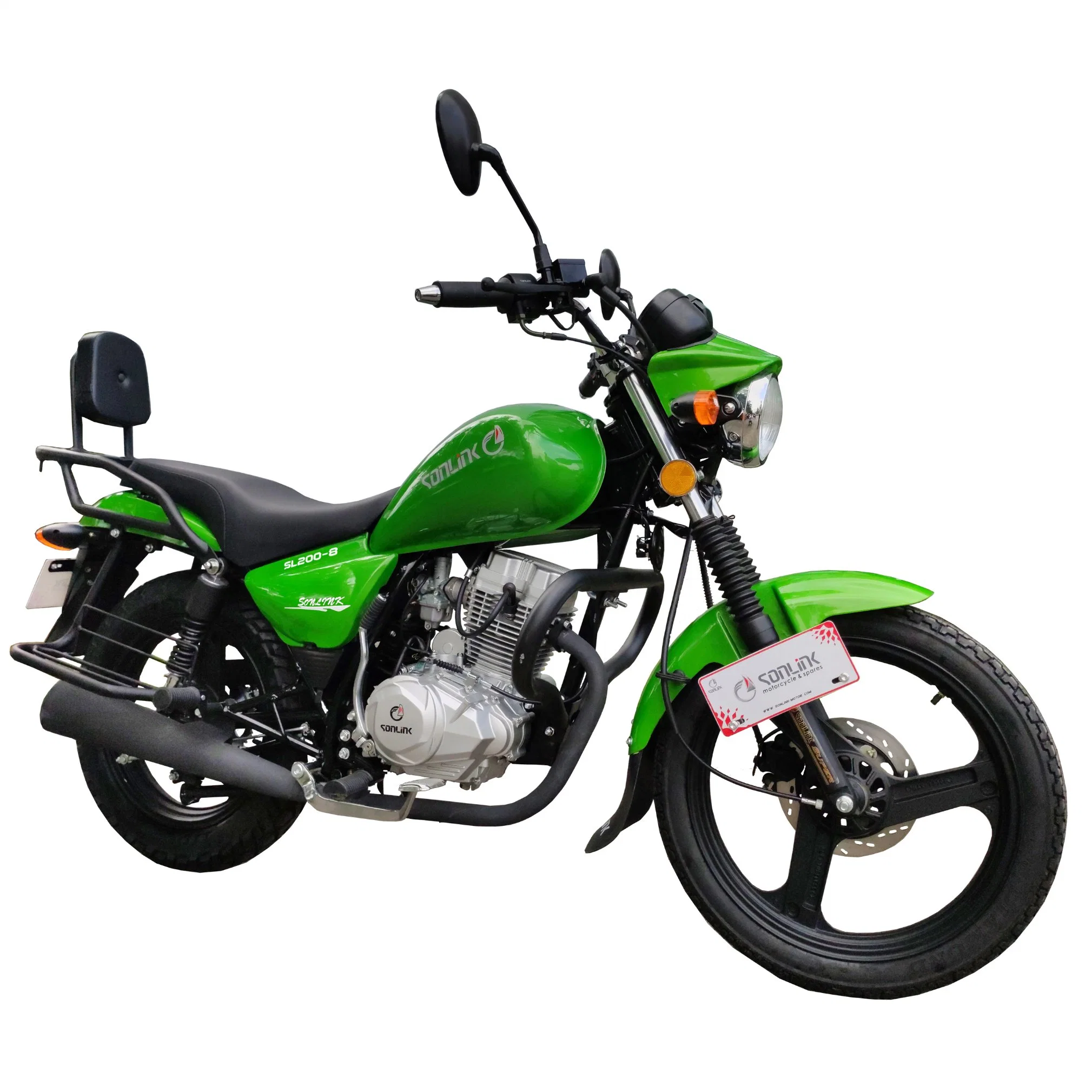 Высококачественный бензиновый двигатель объемом 200 куб. См, мощный, прочный и удобный, 125 куб. См. Мотоцикл/мотоцикл на улице/грунтовой велосипед (SL200-8)