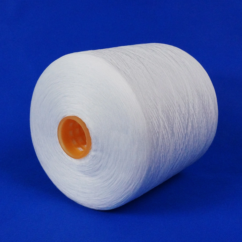 Sewing Thread Manufacturer Bleach Spun Dyed Yarns 42/2/3 for Sewing Weaving