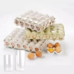 Factory Direct Perforated Center Folded Anti-Fog POF Cross-Linked Shrink Film for Egg Bulk Packaging