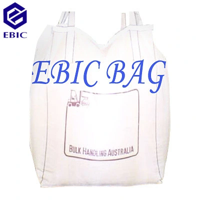 1000kgs-1500kgs déflecteur sable cubes super sac Sling tonne Jumbo FIBC Q ventilée en vrac du bois de chauffage de l'Engrais de ciment grand sac en plastique d'emballage PP