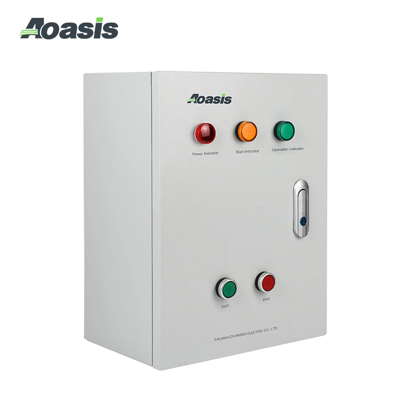 Aoasis Qjx3-18.5 Electric Control Panel Cabinets Motor Power Metal Outdoor Automatic Electric Control Cabinet