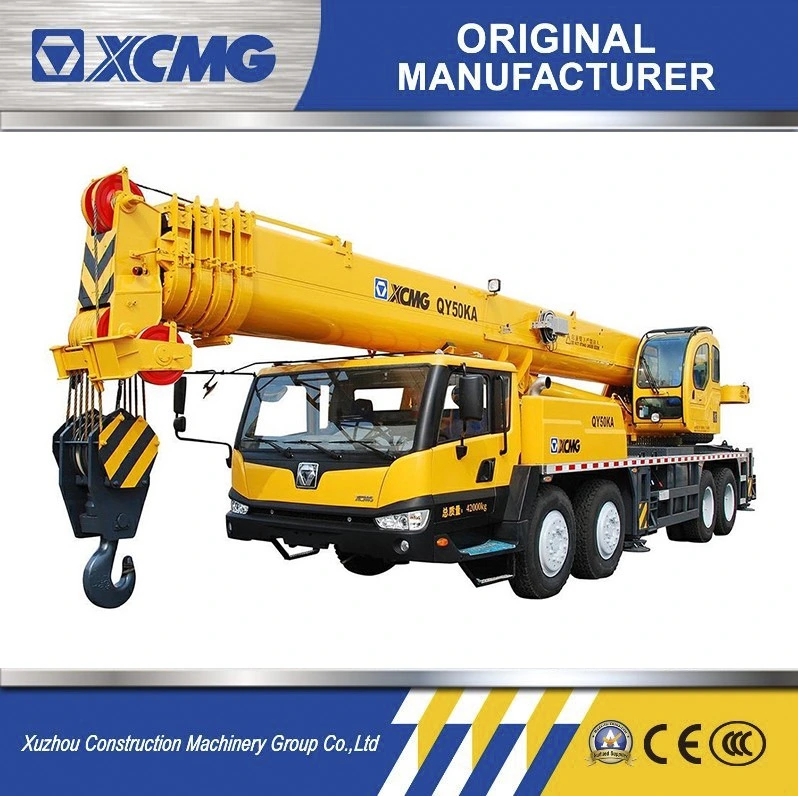 XCMG Official 50 Ton Hydra Mobile Truck Crane Machine Spare Parts Qy50ka