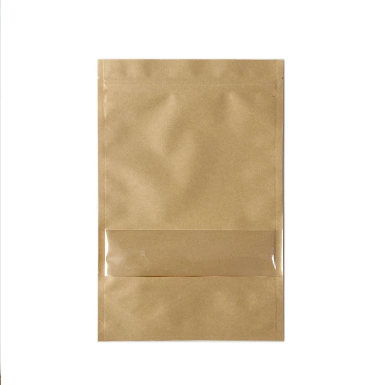 Sac d'emballage alimentaire expérimenté Sac à main Sac à main thé café Sac plastique biodégradable en papier à grignoter Candy PET