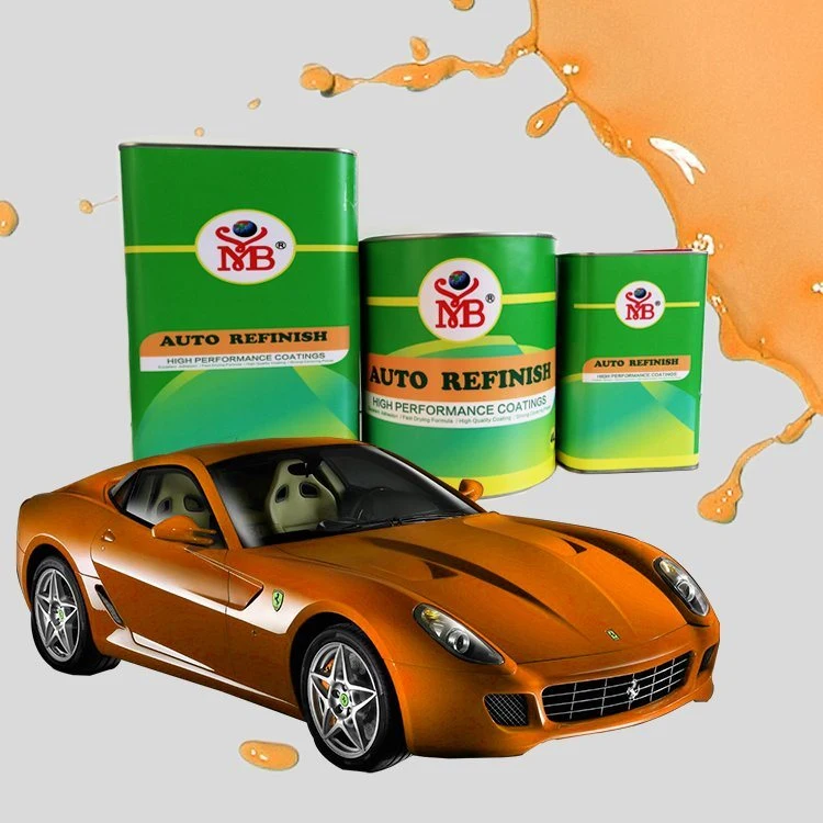 High Solid System 1K Mud Yellow China Automotive Paint
