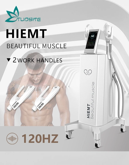 EMS Machine 2 Handles with Hi-EMT Technology Slim Beauty Machine